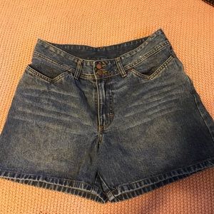 Vintage high wasted rider shorts
